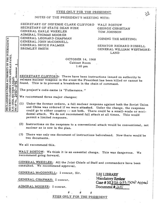 Código Furtherance. NSA